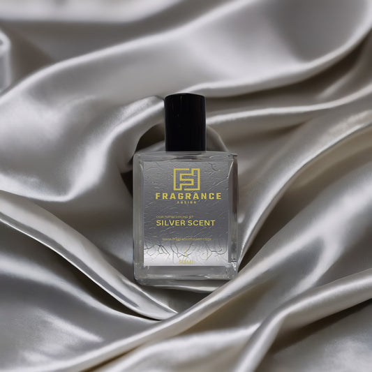 Silver scent perfume for men's